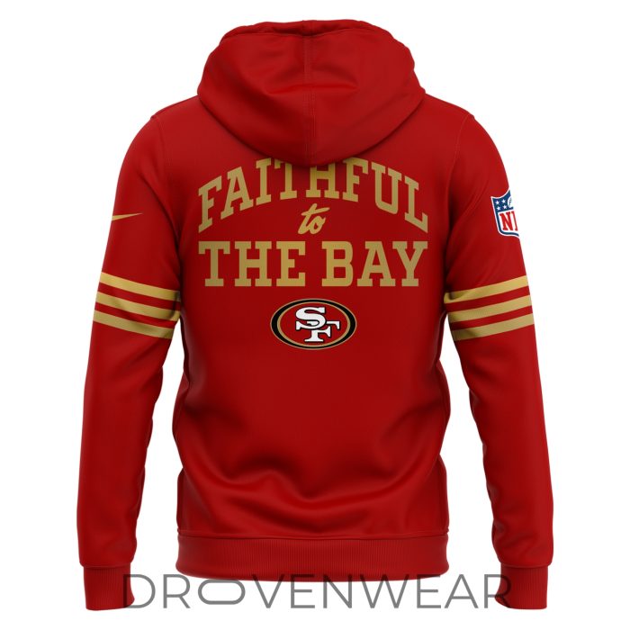 San Francisco 49ers 80 Years Celebration 2026 Premium Hoodie - Image 3