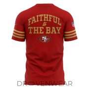 San Francisco 49ers 80th Anniversary 2026 Limited Edition T-Shirt - Image 3