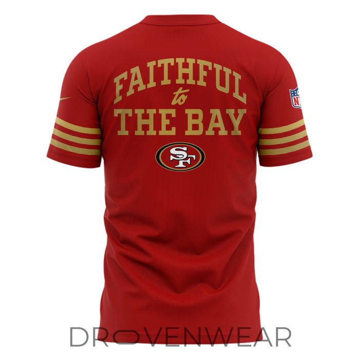 San Francisco 49ers 80th Anniversary 2026 Limited Edition T-Shirt - Image 3