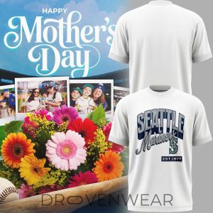 Seattle Mariners Mothers Day Celebration TShirt by Drovenwear.com