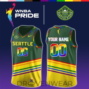 Seattle Storm 2026 WNBA x Pride Day Limited Edition Jersey by Drovenwear.com
