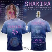 Shakira “Las Mujeres Ya No Lloran” Tour Graphic T-Shirt Version 2