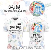 Shakira ft. Burna Boy World Cup 2026 “DAI DAI” Premium Polo Shirt