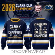 Sioux Falls Stampede 2026 Championship Sweatshirt Clark Cup Edition