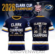 Sioux Falls Stampede 2026 USHL Clark Cup Winners Graphic T-Shirt