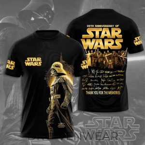 Star Wars 50th Anniversary Collector Edition Graphic Tee by Drovenwear.com