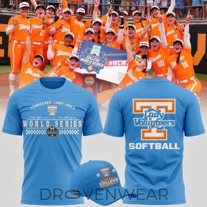 Tennessee Lady Vols 2026 WCWS Softball Championship TShirt by Drovenwear.com