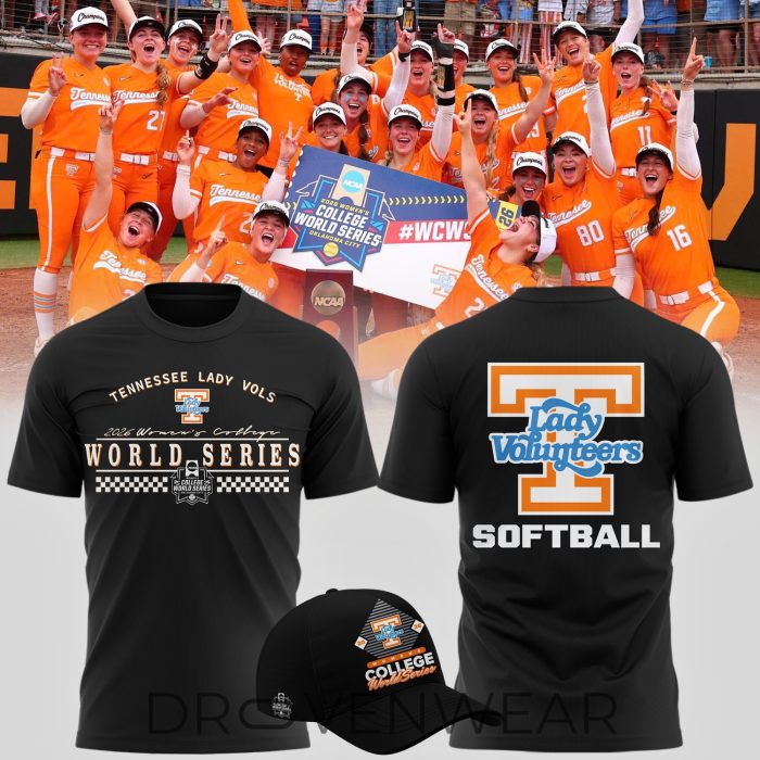Tennessee Lady Vols 2026 WCWS Softball Championship T-Shirt - Image 11