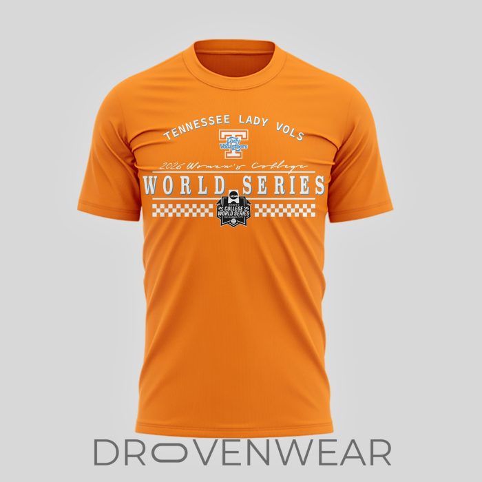 Tennessee Lady Vols 2026 WCWS Softball Championship T-Shirt - Image 7