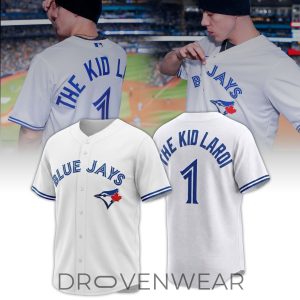The Kid LAROI Toronto Blue Jays Night Special Edition Jersey by Drovenwear.com