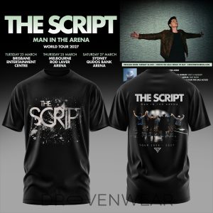 The Script Man In The Arena Graphic Shirt by Drovenwear.com