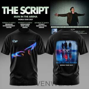 The Script Man In The Arena Graphic Shirt by Drovenwear.com