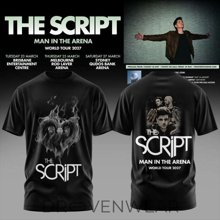 The Script Man In The Arena Graphic Shirt - Image 4