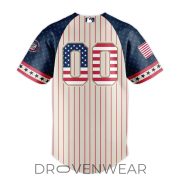 Toledo Mud Hens 2026 America 250 Patriotic Baseball Fan Jersey - Image 3