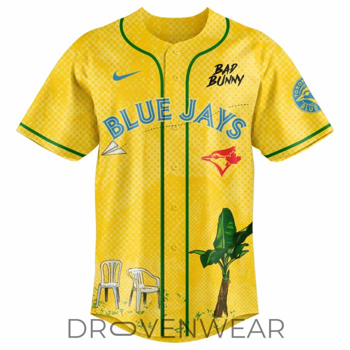 Toronto Blue Jays Caribe World Tour MLB Limited Edition Baseball Jersey - Image 2