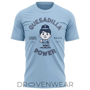 Toronto Blue Jays Quesadilla Power Baseball Lover Graphic Tee by Drovenwear.com