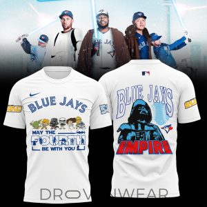 Toronto Blue Jays Star Wars 2026 Graphic Tee by Drovenwear.com