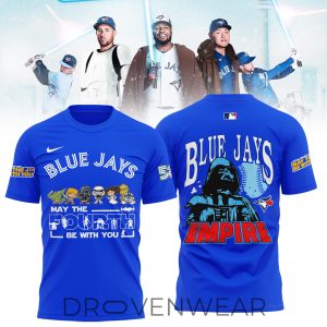 Toronto Blue Jays Star Wars 2026 Graphic Tee by Drovenwear.com