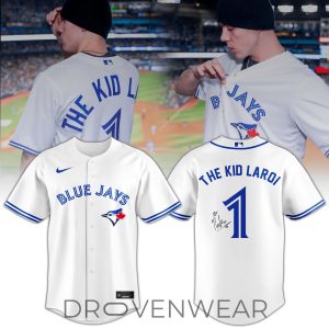 Toronto Blue Jays The Kid LAROI Special Edition Jersey by Drovenwear.com