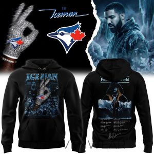Toronto Blue Jays x Drake Iceman Tour 2026 Limited Hoodie by Drovenwear.com