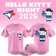 Toronto Blue Jays x Hello Kitty 2026 Special Edition Baseball Jersey