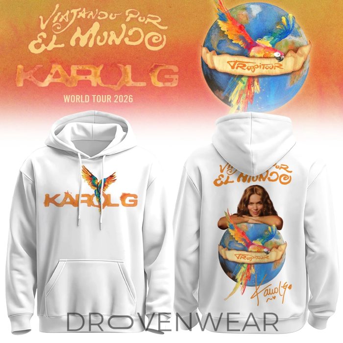 Tropitour World Tour 2026 Premium Hoodie Version 2 Limited Drop - Image 4