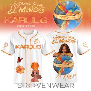 Tropitour Worldwide Adventure 2026 White Limited Jersey by Drovenwear.com