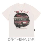 Vintage Car Graphic Tee - Retro Oversized Black Streetwear T-Shirt - Image 3
