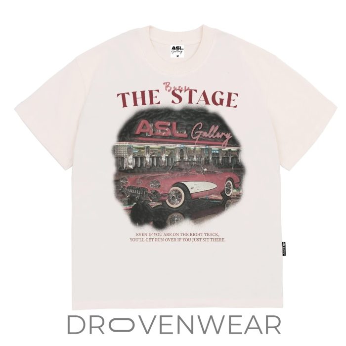 Vintage Car Graphic Tee - Retro Oversized Black Streetwear T-Shirt - Image 3
