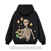 Vintage The Space Cowboys Graphic Hoodie - Retro Varsity Style Oversized Hoodie - Image 3