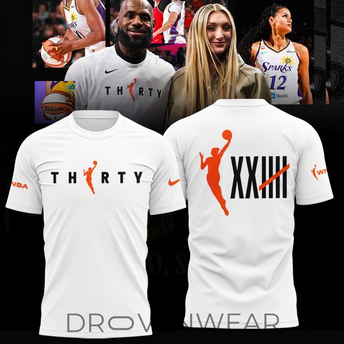 WNBA 30th Anniversary “Thirty” Graphic Tee 2026 - Image 2