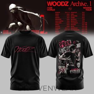 WOODZ World Tour Archive 1 2026 Graphic Shirt Version 3 by Drovenwear.com