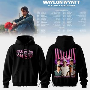 Waylon Wyatt Dustpiles Tour 2026 Hoodie by Drovenwear.com