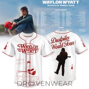 Waylon Wyatt Dustpiles Tour Custom Baseball Jersey by Drovenwear.com
