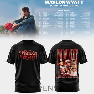 Waylon Wyatt Dustpiles World Tour Graphic TShirt by Drovenwear.com