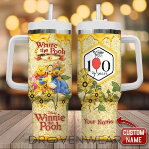 Winnie the Pooh Friends 100 Year Celebration Stanley Cup by Drovenwear.com