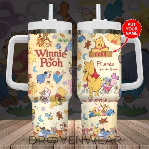 Winnie the Pooh Honey Bear 100th Anniversary Stanley Mug by Drovenwear.com