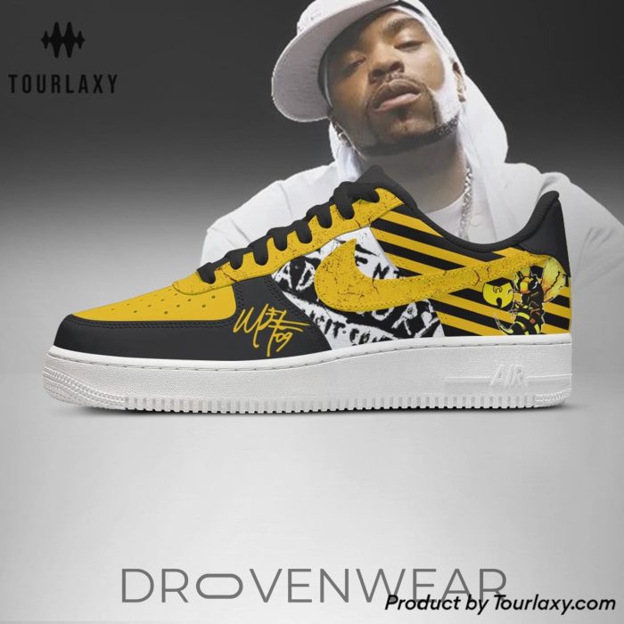 Wu-Tang Clan Classic Logo Air Force 1 Sneakers - Image 2