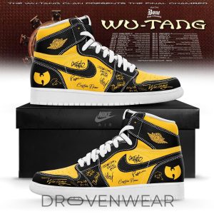 WuTang Clan Final Chamber 2026 Air Jordan 1 Sneakers by Drovenwear.com