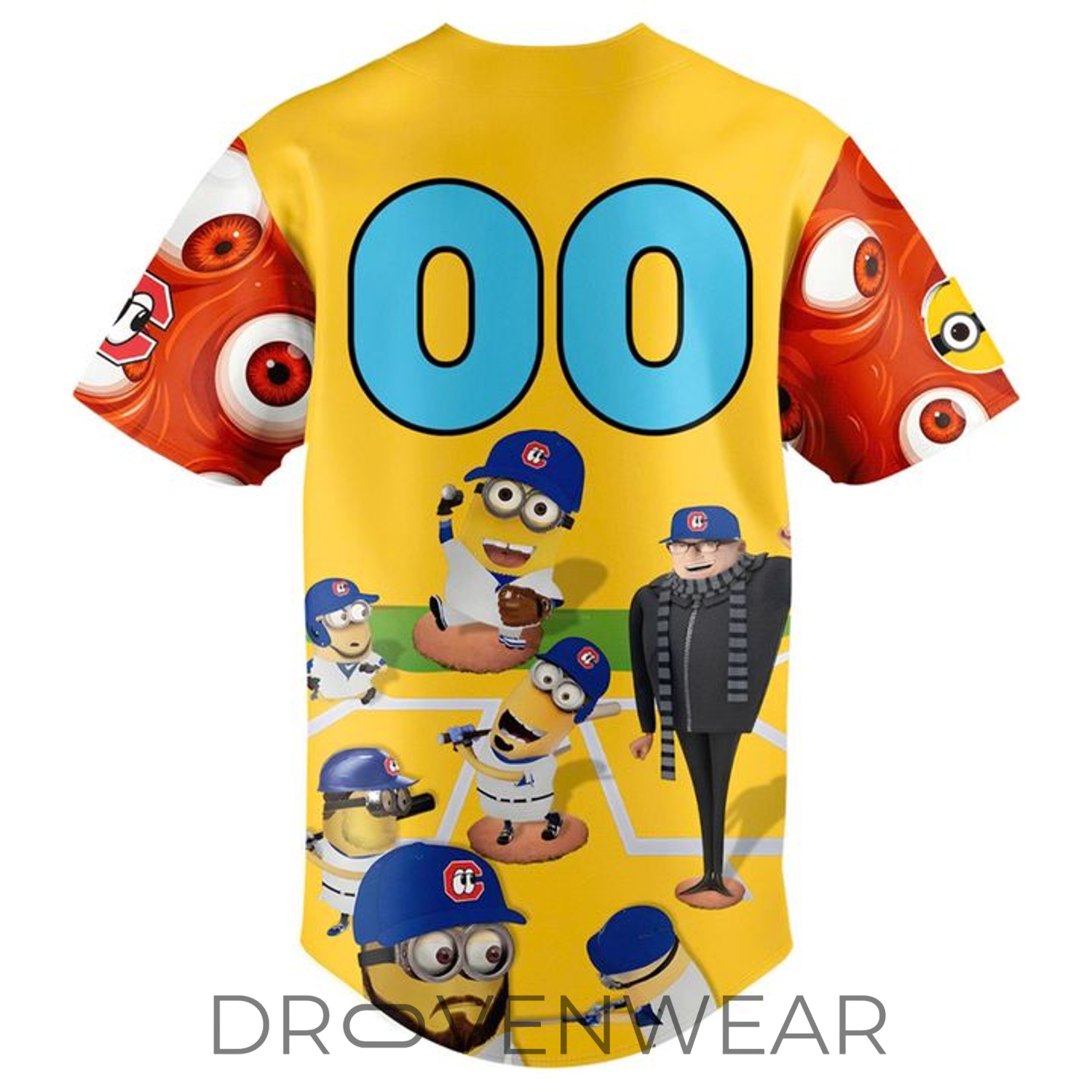 2026 Chattanooga Lookouts Minions & Monsters Theme Night Baseball Jersey 2026 Chattanooga Lookouts Minions & Monsters Theme Night Baseball Jersey