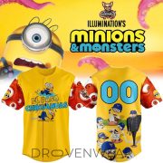 2026 El Paso Chihuahuas Minions & Monsters Special Event Baseball Jersey