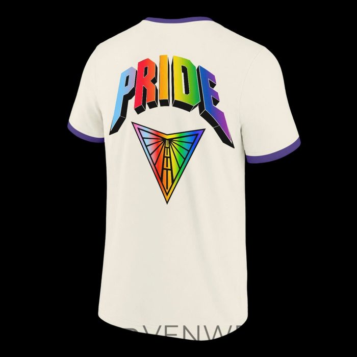 2026 Exclusive T-Shirt Golden State Valkyries x Pride Night - Image 3