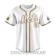 2026 New York Mets Pride Night MLB Collector Baseball Jersey - Image 2