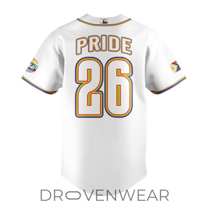 2026 New York Mets Pride Night MLB Collector Baseball Jersey - Image 3