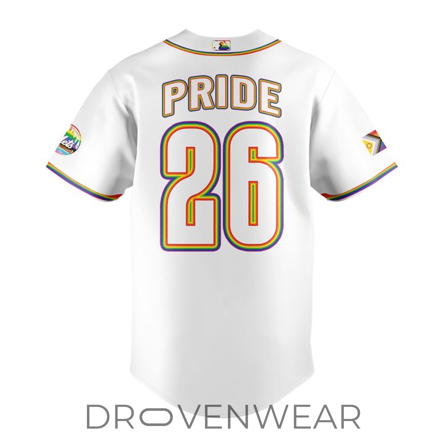 2026 New York Mets Pride Night MLB Collector Baseball Jersey 2026 New York Mets Pride Night MLB Collector Baseball Jersey