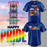 2026 Philadelphia Phillies Pride Celebration MLB Baseball Jersey