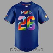 2026 Philadelphia Phillies Pride Celebration MLB Baseball Jersey - Image 3