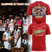 AS Monaco Basket 2026 French League Champions T-Shirt - Image 3