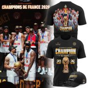 AS Monaco Basket 2026 French League Champions Tee