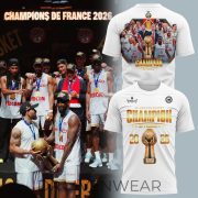 AS Monaco Basket 2026 French League Champions Tee - Image 2